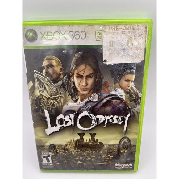 Microsoft Xbox 360 Lost Odyssey 2008 Tested All 4 Disks No Manual XB360